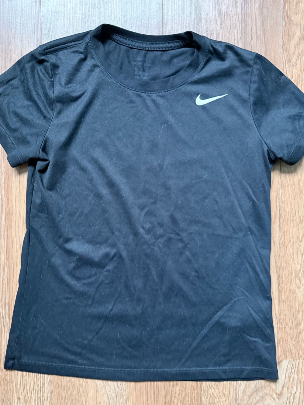Nike Women’s Black Athletic T-shirt - Lightweight Performance